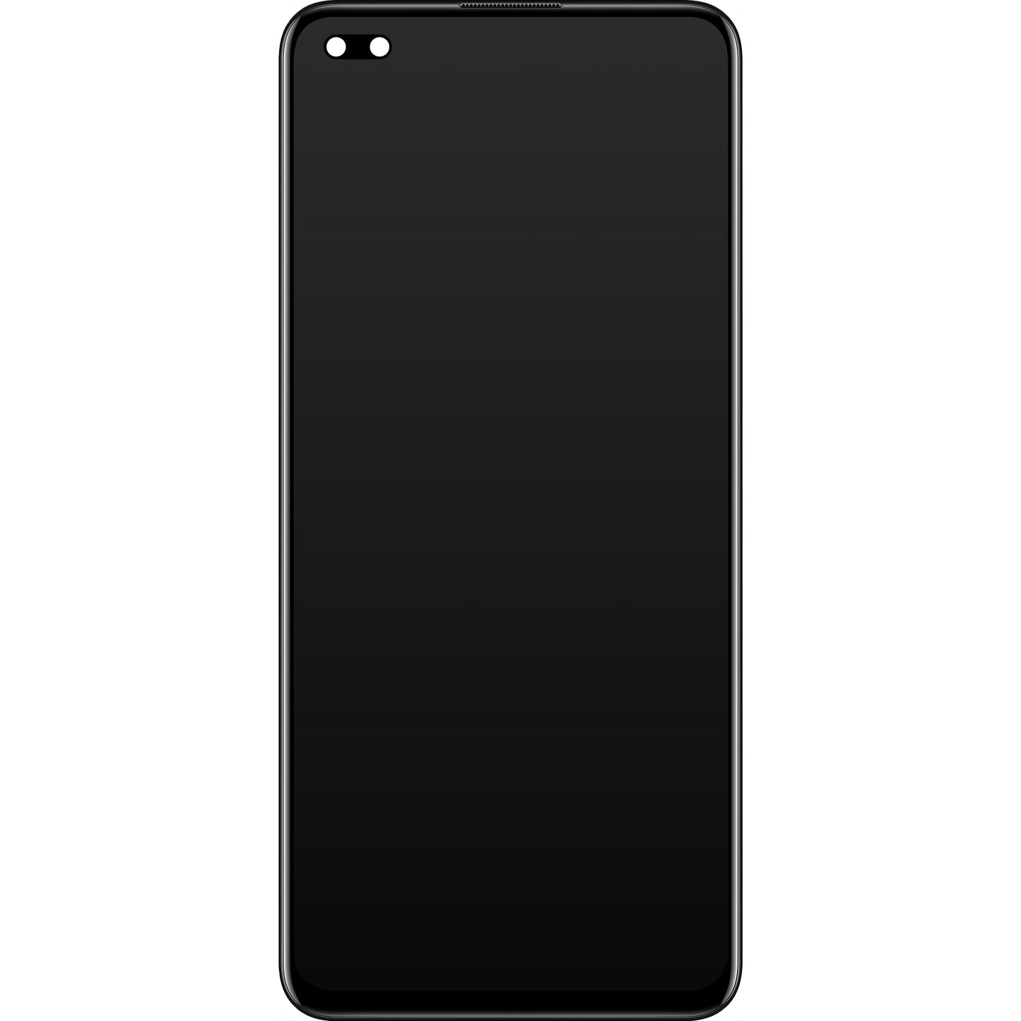 Display touchscreen con touchscreen Oppo Reno4 Lite, con cornice, nero, Service Pack 4904988