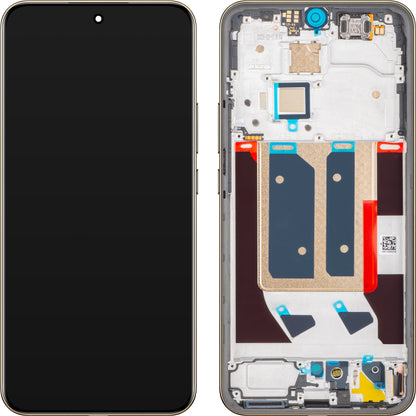 Display con Touchscreen Realme 14 Pro+, con Cornice, Bianco (Pearl White), Service Pack 621039000082