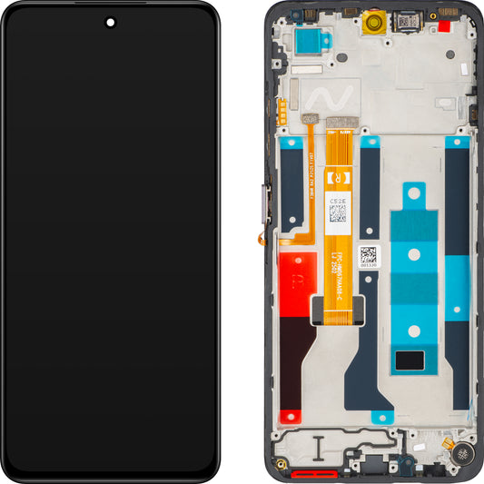 Display con Touchscreen Realme C75 5G, con Cornice, Nero, Service Pack 621029000535