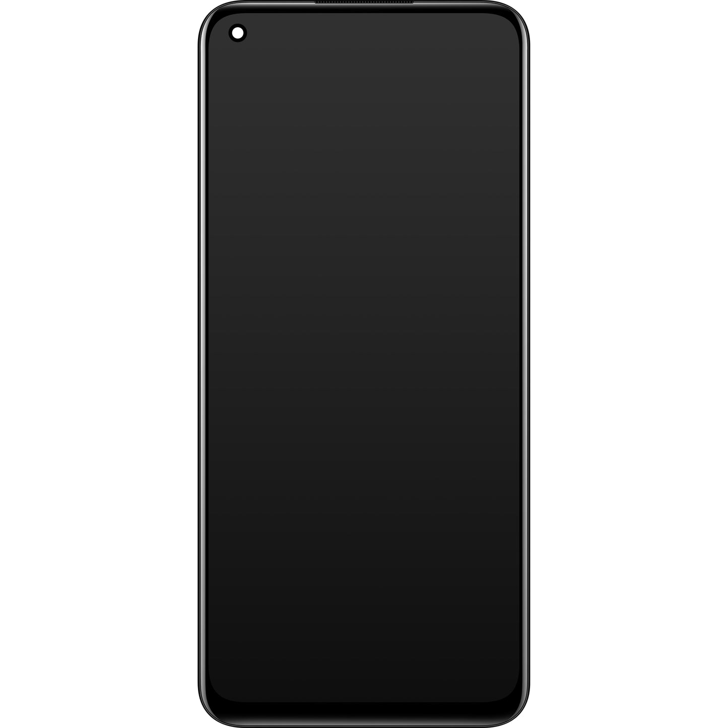 Display touchscreen Realme 8, con cornice, nero, Service Pack 4906919