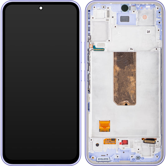 Display touchscreen Samsung Galaxy A54 A546, con cornice, viola, Service Pack GH82-31231D