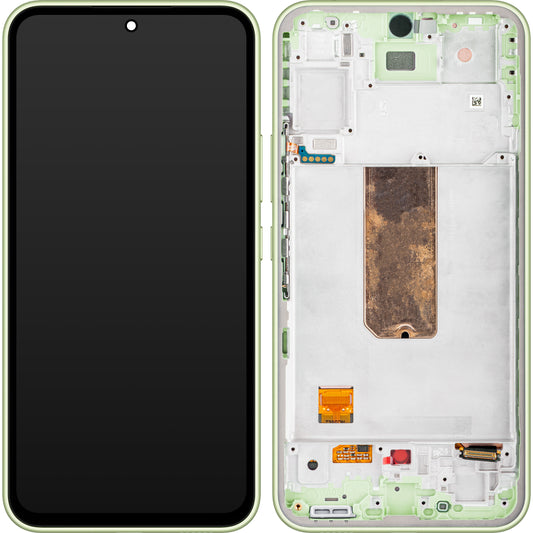 Display touchscreen Samsung Galaxy A54 A546, con cornice, verde lime, Service Pack GH82-31231C