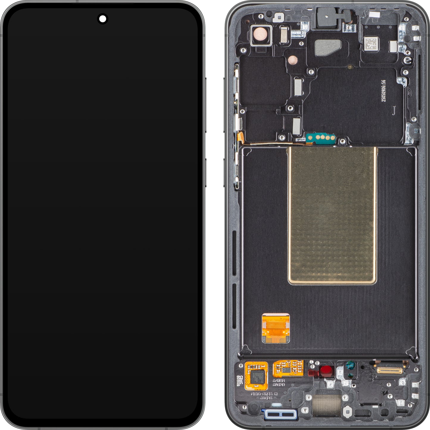 Samsung Galaxy S24 FE S721 Display touchscreen Samsung Galaxy S24 FE S721, con cornice, nero (grafite), Service Pack GH82-35848A 