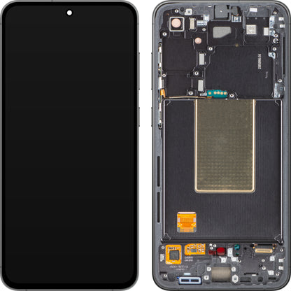 Samsung Galaxy S24 FE S721 Display touchscreen Samsung Galaxy S24 FE S721, con cornice, nero (grafite), Service Pack GH82-35848A 