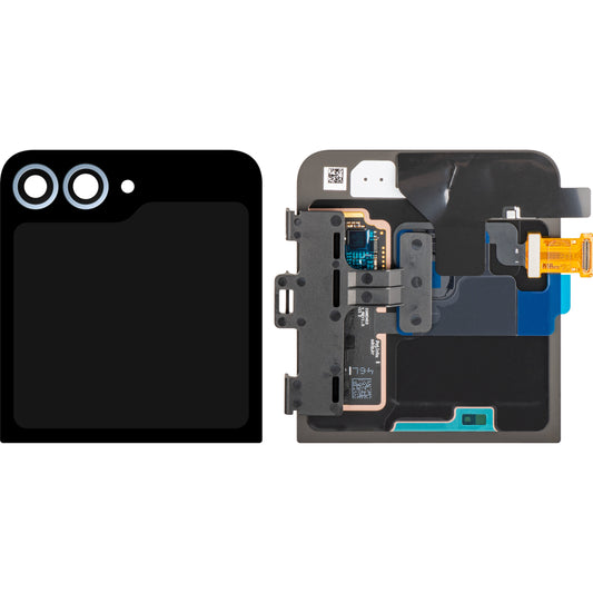 Display con Touchscreen Samsung Galaxy Z Flip6 F741, Sub Outer, Blu, Service Pack GH97-30012C