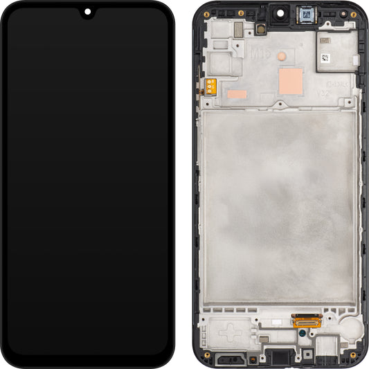 Display con Touchscreen Samsung Galaxy M15, con Cornice, Nero (Grigio), Ricondizionato GH82-34683A