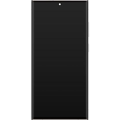 Display touchscreen Samsung Galaxy S23 Ultra S918, con cornice, bianco (crema), Service Pack GH82-30466B