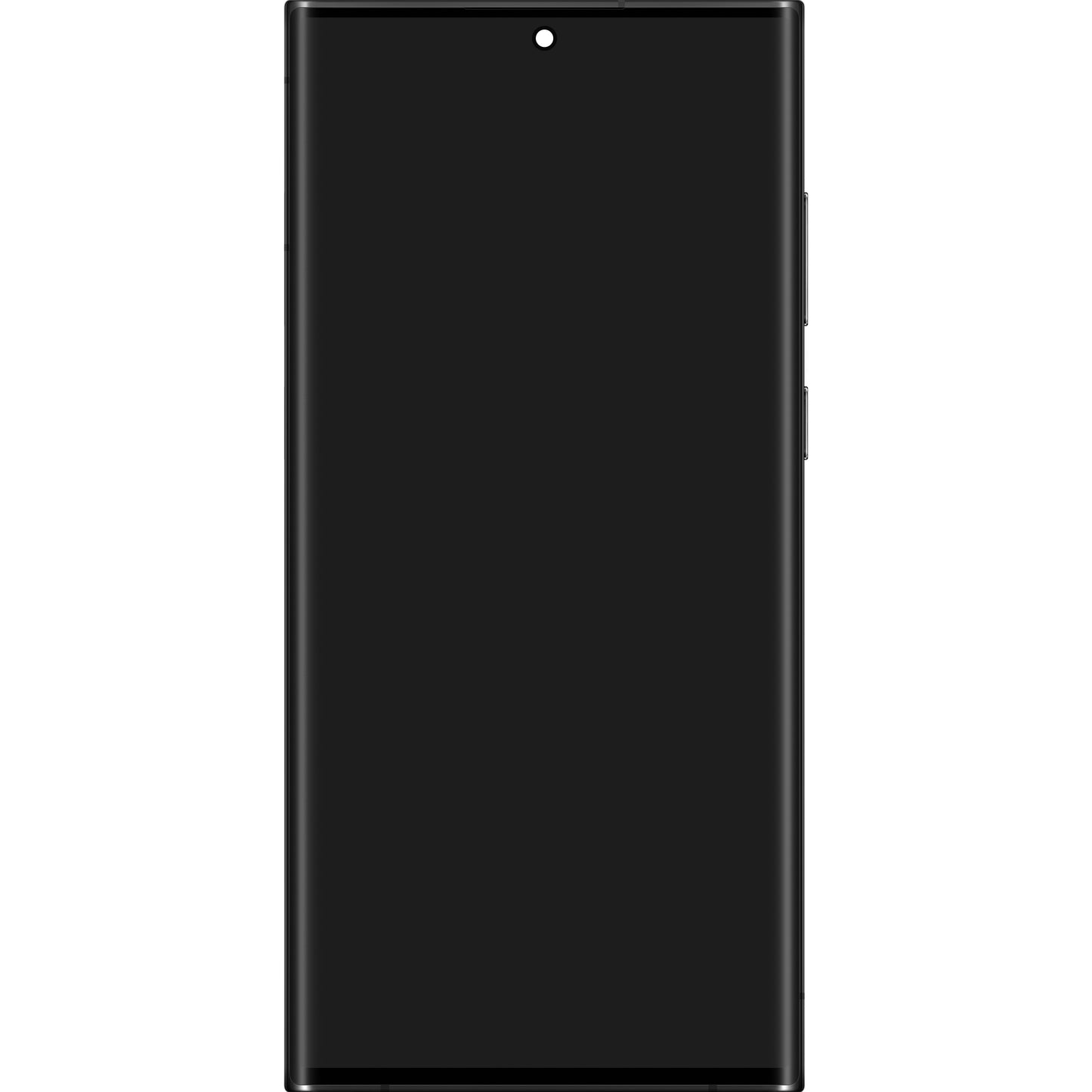 Display touchscreen Samsung Galaxy S22 Ultra 5G S908 Touchscreen, con cornice, nero, Service Pack GH82-27488A