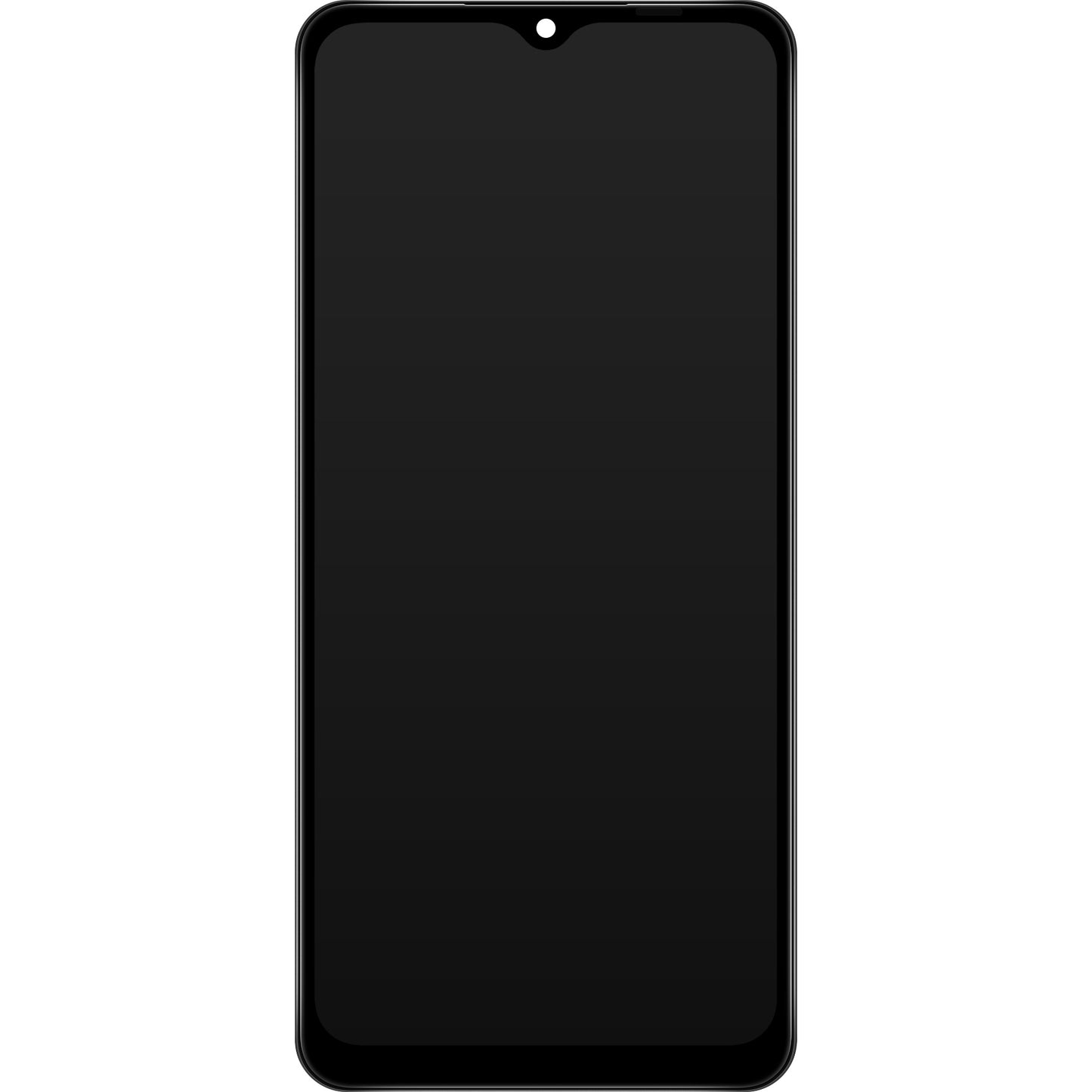 Display con Touchscreen Samsung Galaxy A12 Nacho A127, con Cornice, Nero, Ricondizionato GH82-26486A