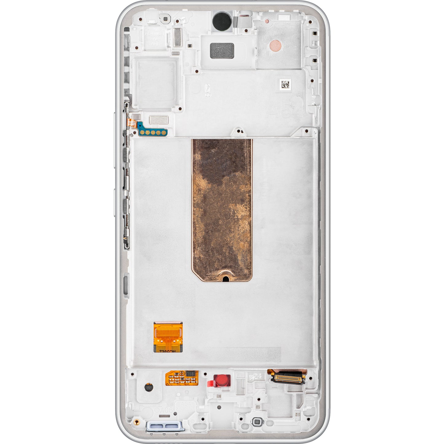 Display touchscreen Samsung Galaxy A54 A546, con cornice, bianco, Service Pack GH82-31231B