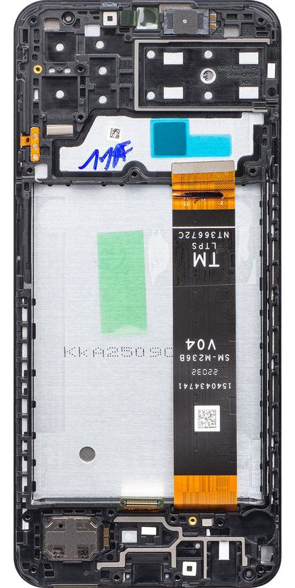 Display con Touchscreen Samsung Galaxy A13 A135, con Cornice, Nero, Ricondizionato GH82-28508A