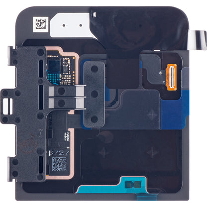 Display touchscreen Samsung Galaxy Z Flip5 F731, sub esterno, grigio (grafite), Service Pack GH97-29135A 