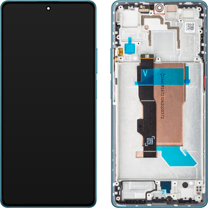 Display con Touchscreen Xiaomi Poco F5, con Cornice, Blu, Swap 560003M16T00