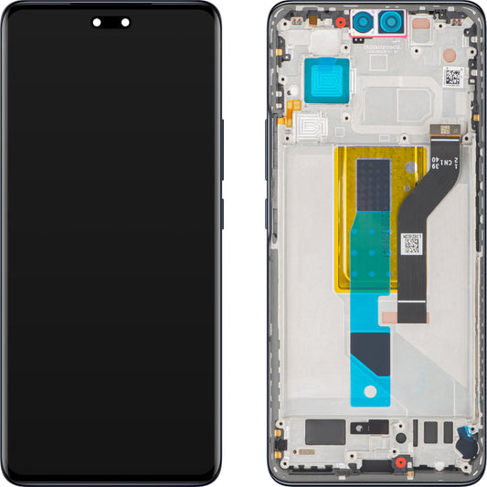 Display con Touchscreen Xiaomi 13 Lite, con Cornice, Nero, Service Pack 5600030L9S00