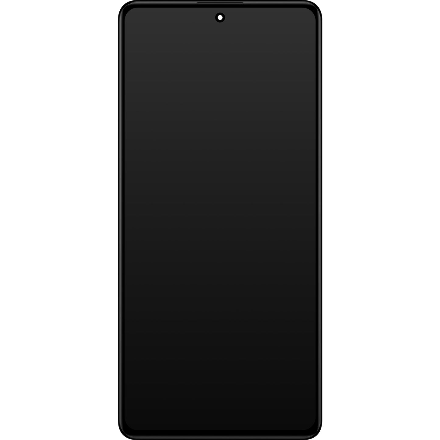 Xiaomi Redmi Note 12 Pro Display touchscreen 5G con cornice, nero (Midnight Black), Service Pack 5600010M1600