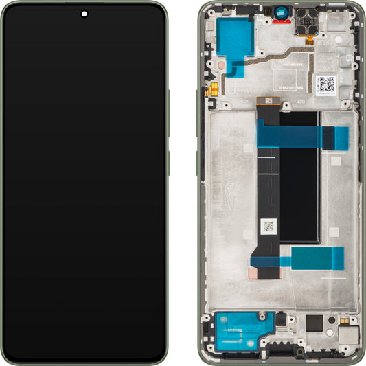 Display con Touchscreen Xiaomi Redmi Note 13 Pro 5G, con Cornice, Verde (Olive Green), Service Pack 56000300N1600