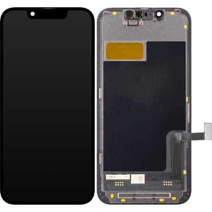 ZY Display touchscreen per Apple iPhone 13 mini, con cornice, LCD In-Cell IC mobile, nero