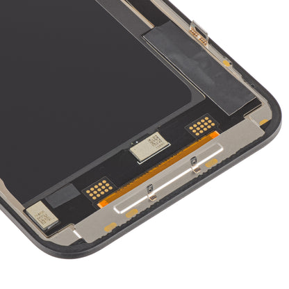 ZY Display touchscreen per Apple iPhone 15 Pro Max, con cornice, versione LCD mobile IC In-Cell, nero 