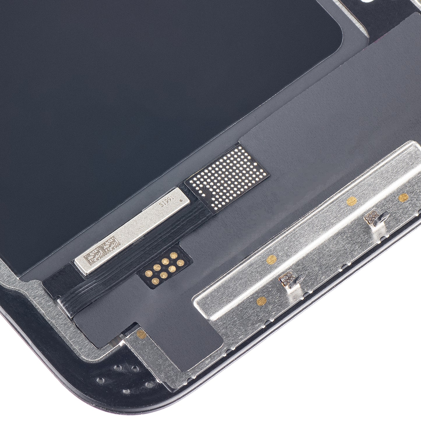 ZY Display touchscreen per Apple iPhone 14, con cornice, LCD In-Cell IC mobile, nero 