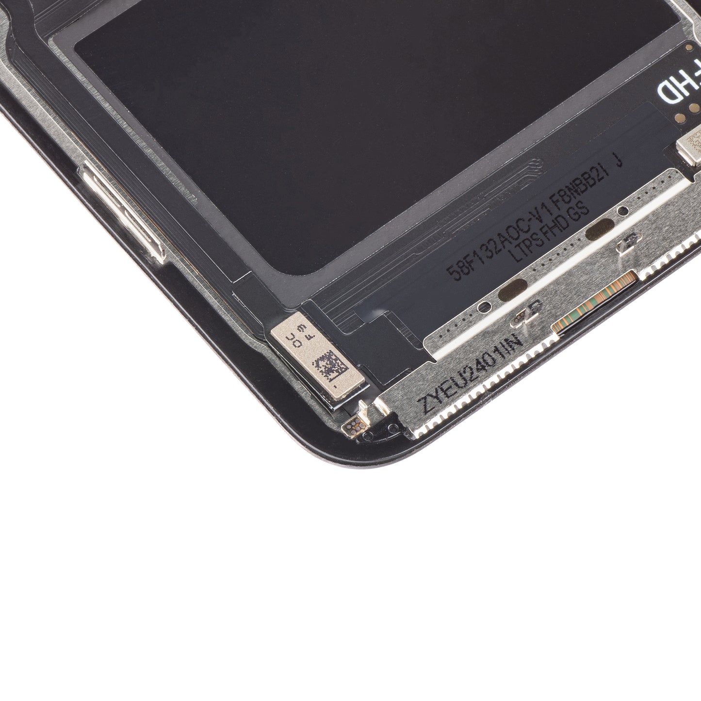 ZY Display touchscreen per Apple iPhone 11 Pro, con cornice, versione LCD mobile In-Cell IC, nero 