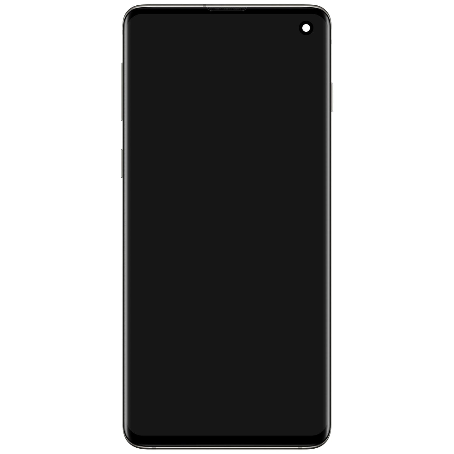 Display touchscreen Samsung Galaxy S10 G973 con cornice, Prism Black, Service Pack GH82-18850A