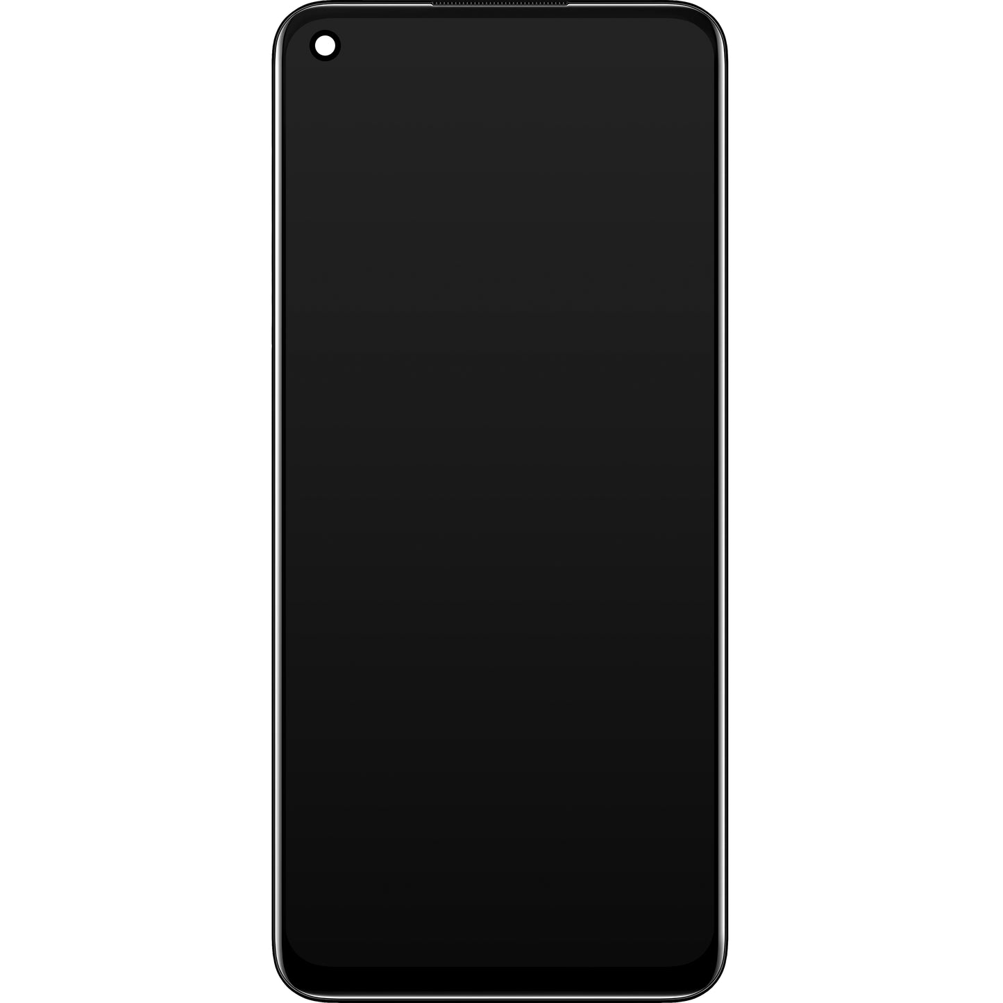 Display con touchscreen Oppo A74 5G / A54 5G, con cornice, nero, Service Pack 4906219