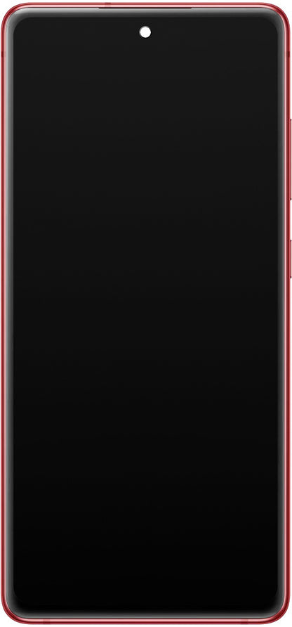 Display touchscreen Samsung Galaxy S20 FE 5G G781, con cornice, rosso, Service Pack GH82-24214E