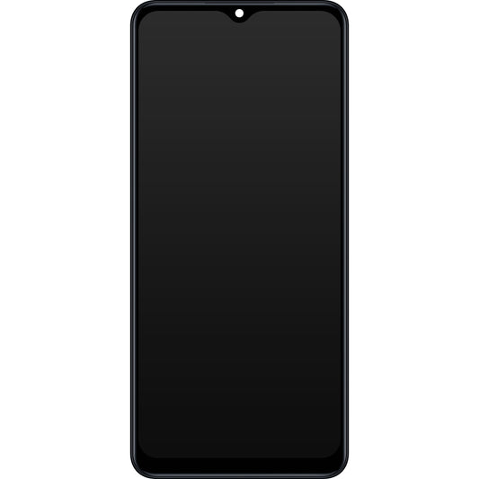 Display touchscreen Samsung Galaxy M12 M127, con cornice, nero, Service Pack GH82-2505042A