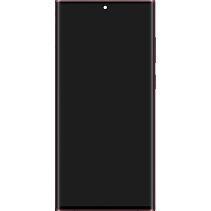 Samsung Galaxy S22 Ultra 5G S908 Display touchscreen Samsung Galaxy S22 Ultra 5G S908, con cornice, ciliegia, Service Pack GH82-27488B