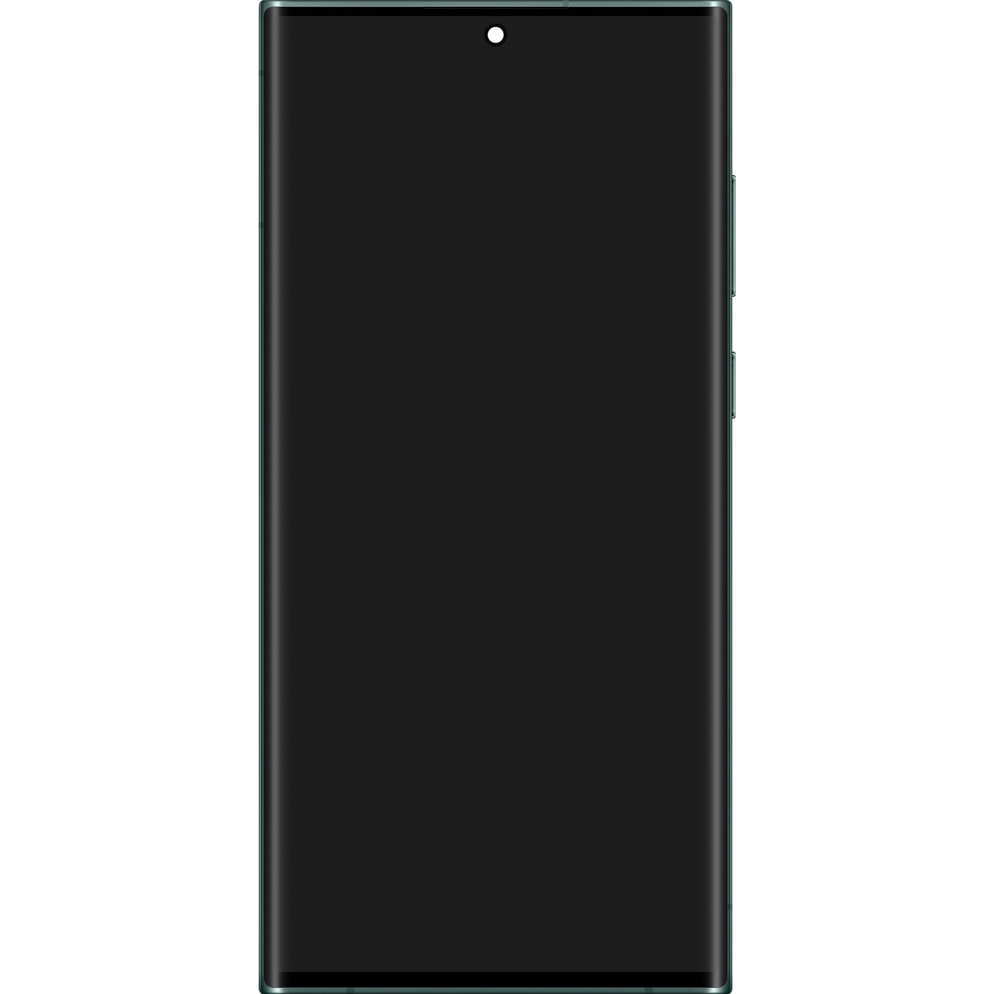 Display touchscreen Samsung Galaxy S22 Ultra 5G S908, con cornice, verde, Service Pack GH82-27488D 