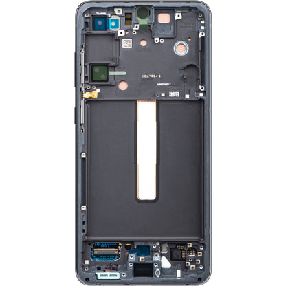 Display touchscreen Samsung Galaxy S21 FE 5G G990, con cornice, grigio, Service Pack GH82-2656590A