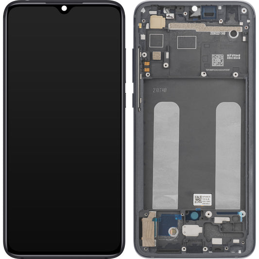 Xiaomi Mi 9 Lite Display with Touchscreen, with Frame, Grey, Service Pack 560610118033