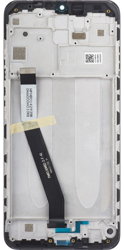 Display con Touchscreen Xiaomi Redmi 9, con Cornice, Nero, Service Pack 5600050J1900