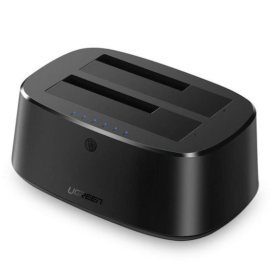 Docking Station UGREEN CM198 (50857) per HDD / SSD SATA 2.5 pollici / 3.5 pollici, Nero