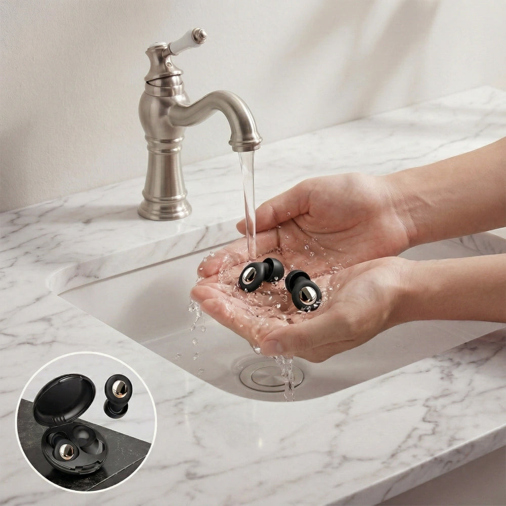 Tech-Protect QuietFit Earplugs, Black