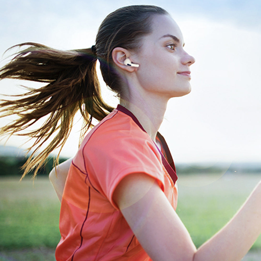 Tappi Techsuit ET1 per Apple AirPods Pro Series, Set 3 pezzi, Bianchi