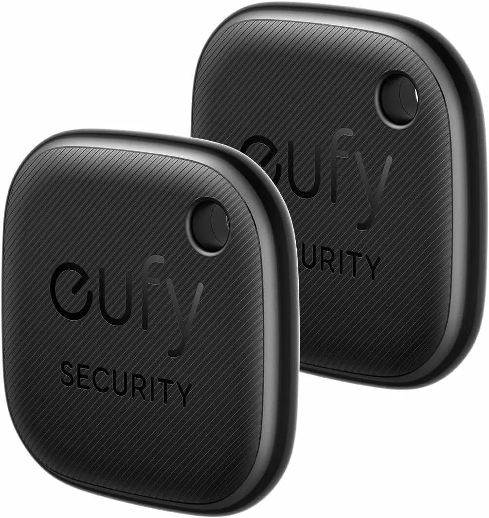 Eufy Security SmartTrack Link per iOS Series, Set 2 Pezzi, Nero E87B0011