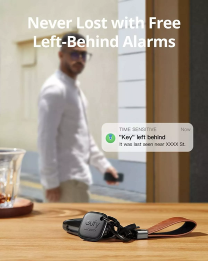 Eufy Security SmartTrack Link per iOS Series, Set da 4 pezzi, Nero E87B0012