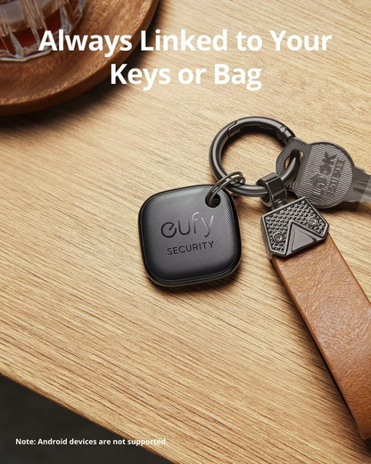 Eufy Security SmartTrack Link per iOS Series, Set 2 Pezzi, Nero E87B0011