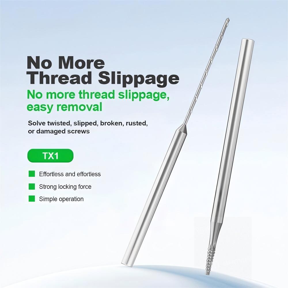 Bit Estrattore Relife TX1 per estrazione viti rotte, 2in1