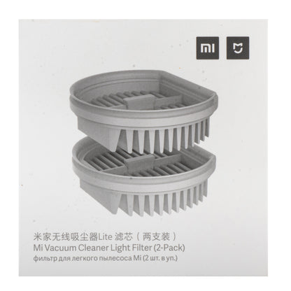 Filtro Aria Hepa per Aspirapolvere Portatile Xiaomi Mi Handheld Vacuum Cleaner Light, Set 2 pezzi BHR4634CN