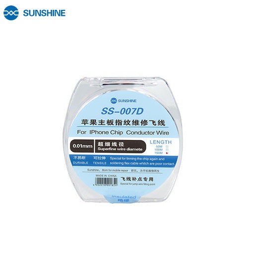 Filo di Rame Sunshine SS-007D, 0,01mm, 150m