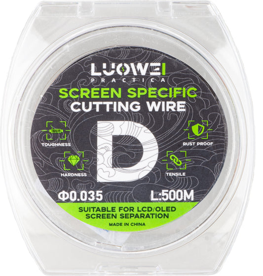 Filo di Molibdeno Luowei, 0,035mm, 500m