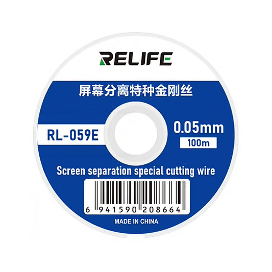 Filo di Molibdeno Relife RL-059E, 0,05mm, 100m