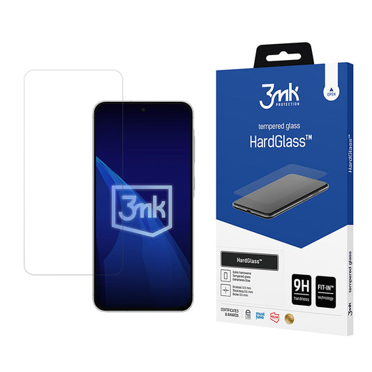 Pellicola protettiva per schermo 3MK HardGlass per Samsung Galaxy A57 5G, Vetro temperato, Full Glue