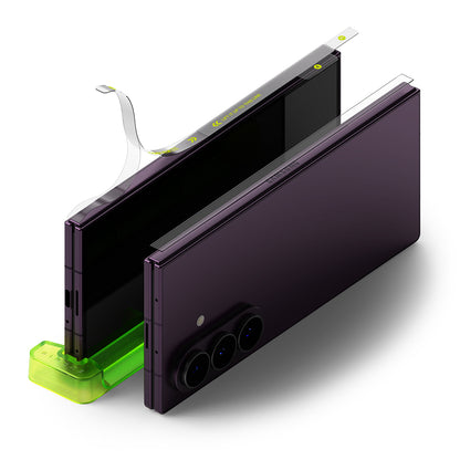 Pellicola protettiva per cerniera Ringke Dual Easy per Samsung Galaxy Z Fold8 Ultra F976, plastica, set da 2 pezzi