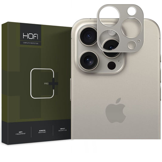 HOFI ALUCAM PRO+ HOFI ALUCAM PRO+ cornice protettiva della fotocamera posteriore per Apple iPhone 15 Pro Max / 15 Pro, Grigio