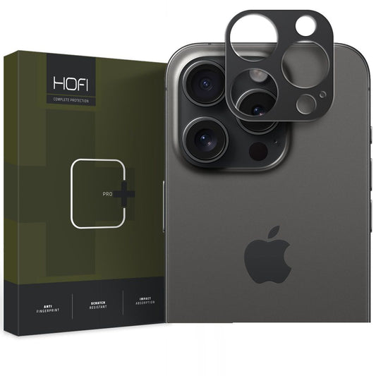 HOFI ALUCAM PRO+ Telaio protettivo della fotocamera posteriore per Apple iPhone 15 Pro Max / 15 Pro, nero