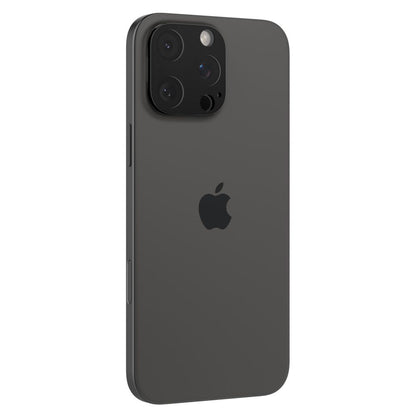 Spigen Optik Pellicola protettiva della fotocamera posteriore per Apple iPhone 15 Pro Max / 15 Pro, protetta dal vetro, completamente incollata, set di 2 pezzi, nero AGL05273 