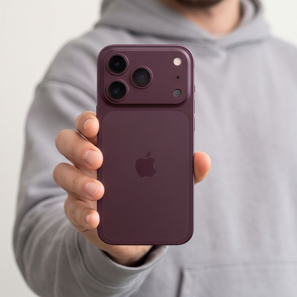 Pellicola protettiva per fotocamera posteriore Tech-Protect CamFull Fit+ per Apple iPhone 18 Pro Max, vetro temperato, vinaccia